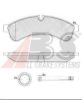 A.B.S. 37638 OE Brake Pad Set, disc brake